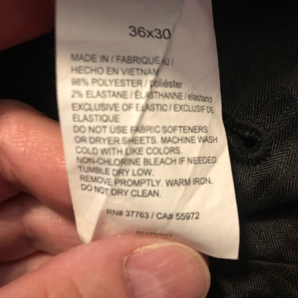 Savane Dress Expandable Waistband Mens Dress Pants EUC - Picture 2 of 5